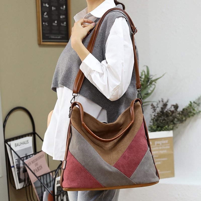 Casual Ladies Designer Luxury Hand Bags Canvas Tote Bags for Women