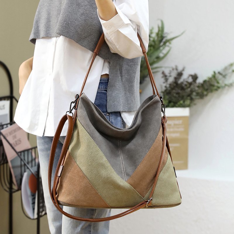 Casual Ladies Designer Luxury Hand Bags Canvas Tote Bags for Women